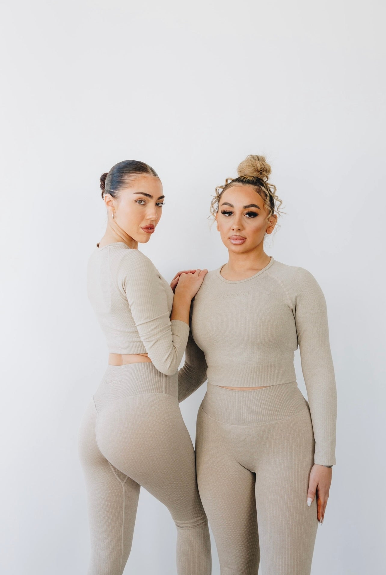 Ivory Ribbed Longsleeve