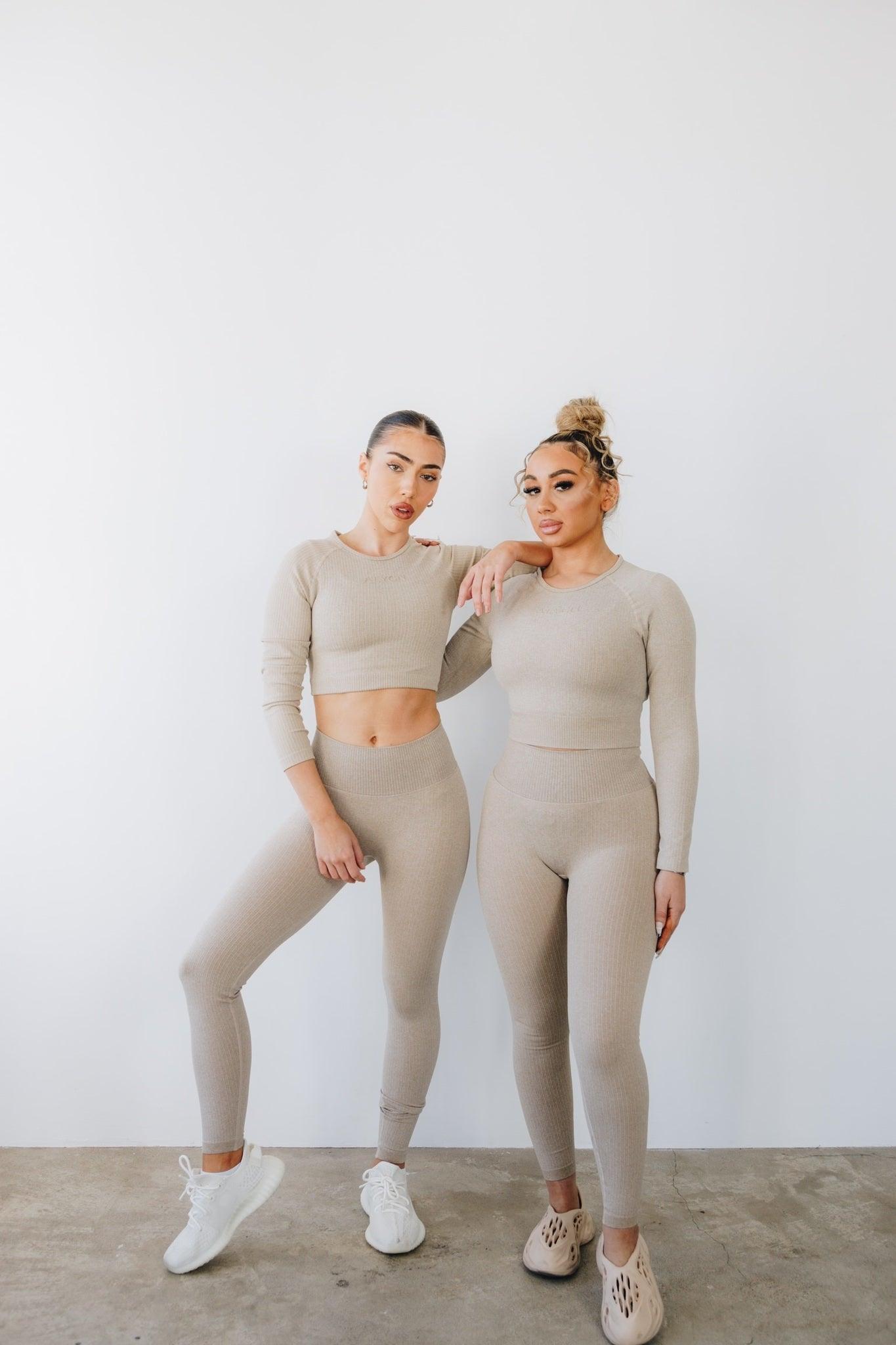 Ivory Ribbed Longsleeve - ALYGN