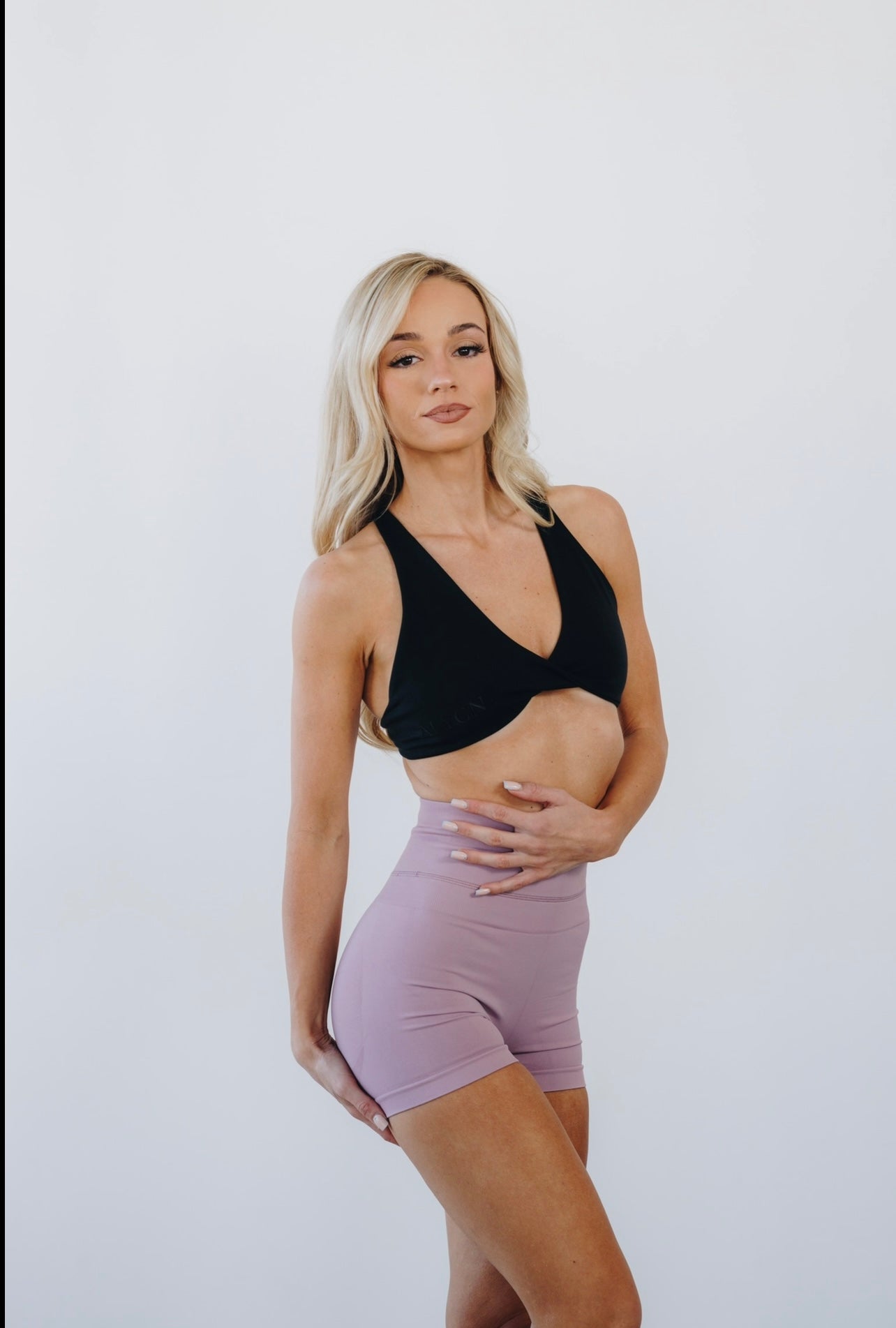 Scrunch Shorts (Mauve Pink)