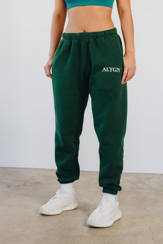 Pine Green Oversized Sweatpants - ALYGN